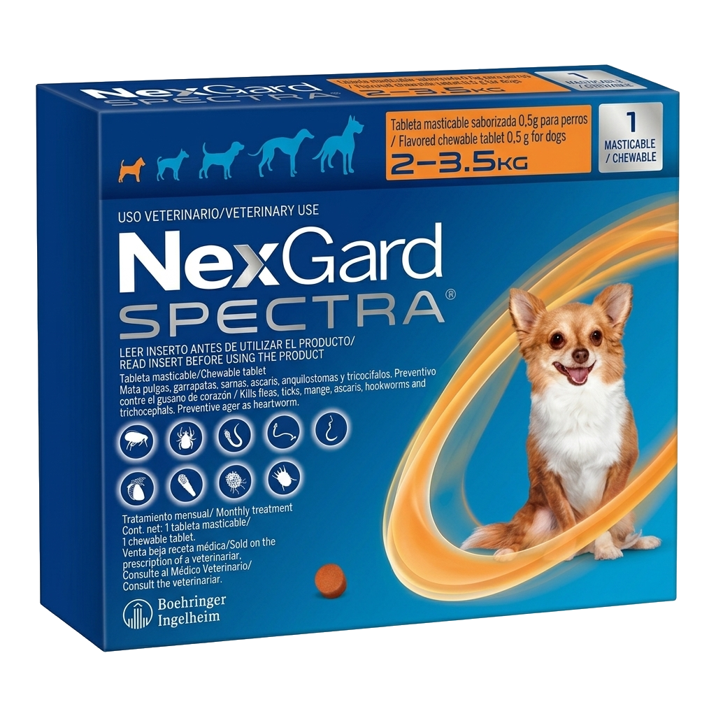 NEXGARD TAB. SPECTRA 2 A 3.5 KG