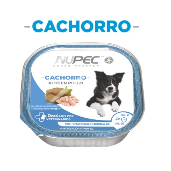 Nupec cachorro lata