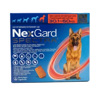 NEXGARD TAB. SPECTRA 30 A 60 KG
