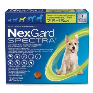 NEXGARD TAB. SPECTRA 7.5 A 15 KG